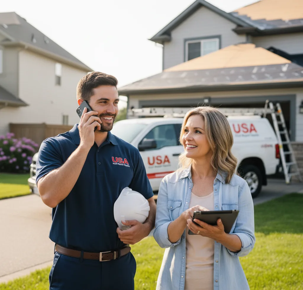 USA Roof Repair Experts customer support in Penn Laird